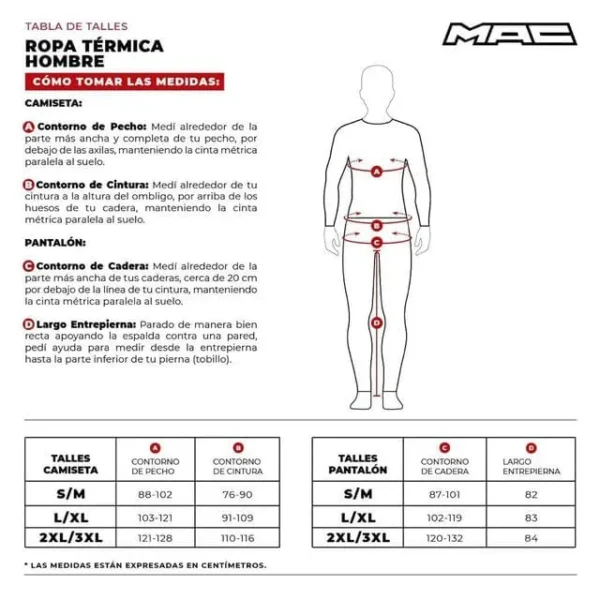 calza termica themal mac